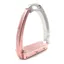 Tech Stirrups Venice Young Safety Stirrups - Silver/Rose Gold