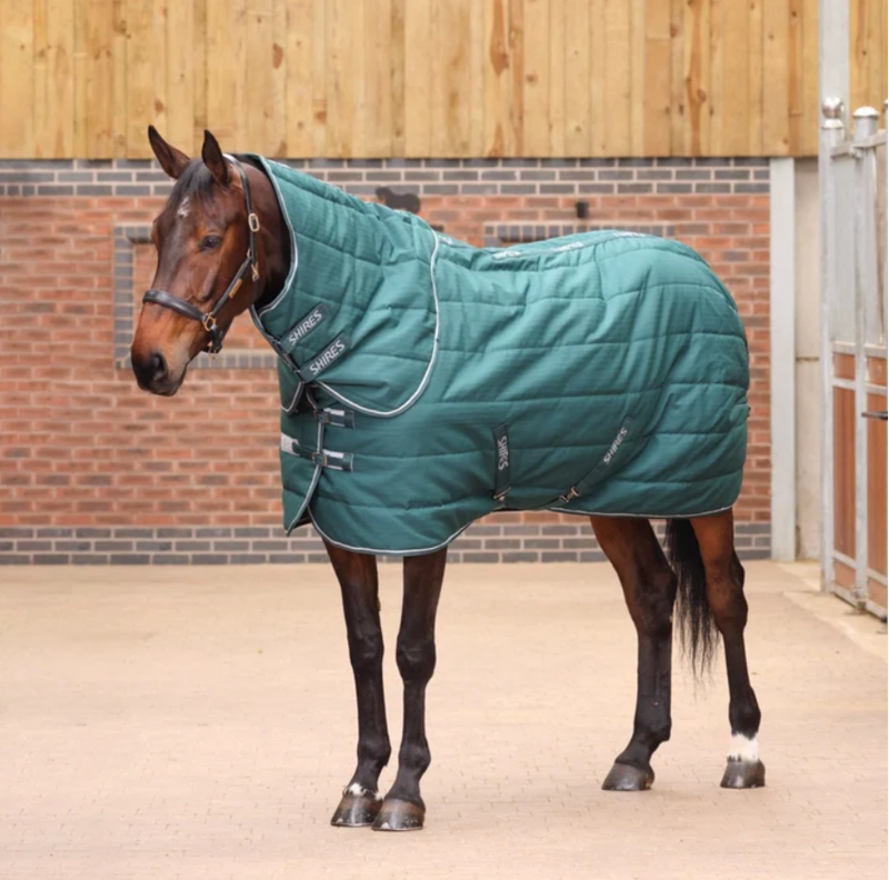 Shires Tempest Original 200G Stable Rug And Neck Set Emerald