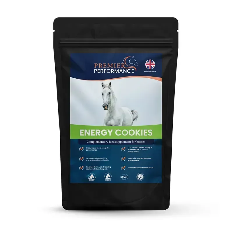 Premier Performance 10 pack Energy Cookies in Black 